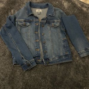 BRAND NEW girls old navy jean jacket size xl